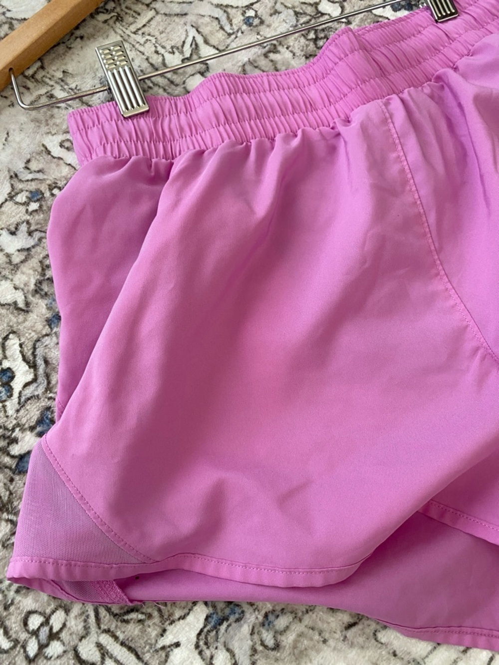 Like new! Target All in Motion Women's Pink Athletic Shorts with Elastic Waist - Picture 2 of 4